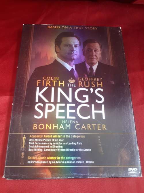 The Kings Speech DVD