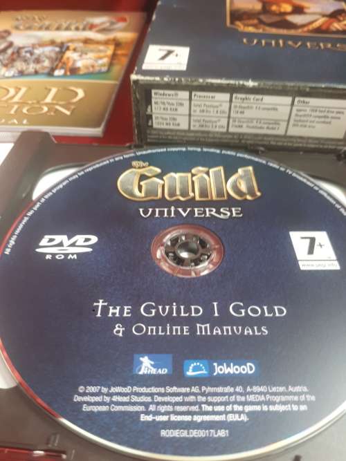 The Guild Universe `The Guild 2 Gold Edition PC Boxset