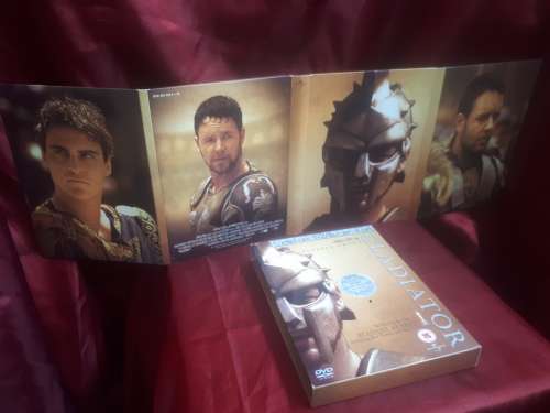 Rare 2005 GLADIATOR 3 Disc Extended Special Edition DVD Boxset