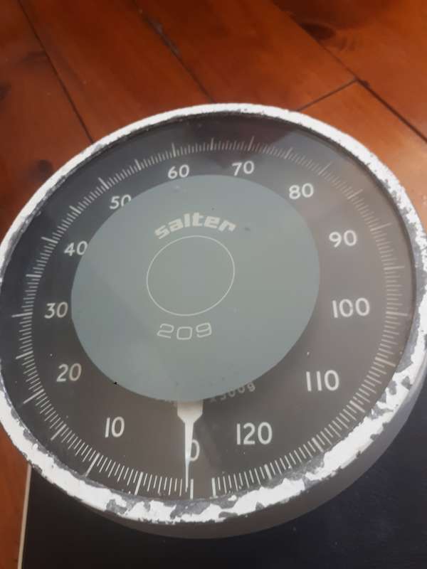 Vintage 1950`s Salter 209 Bathroom Scale