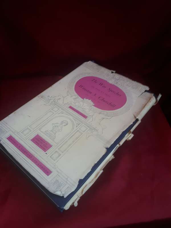 1951 First Edition Volume 1 `The War Speeches` Winston S. Churchill Hardcover