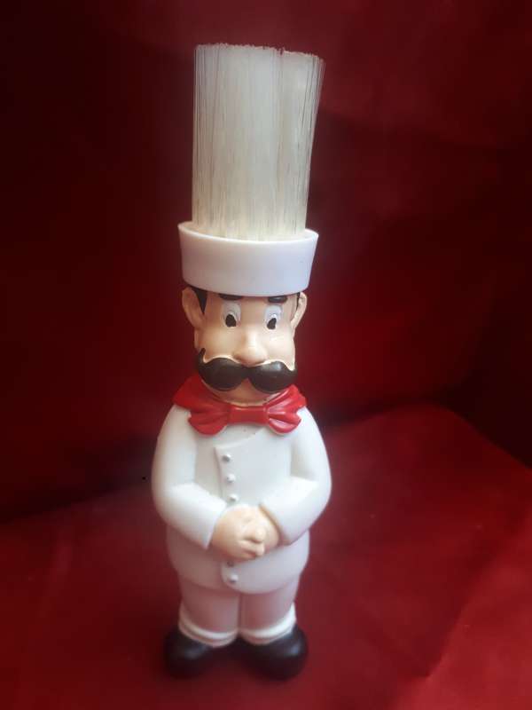 Highly Detailed Ceramic Handpainted Basting Brush (Unused)