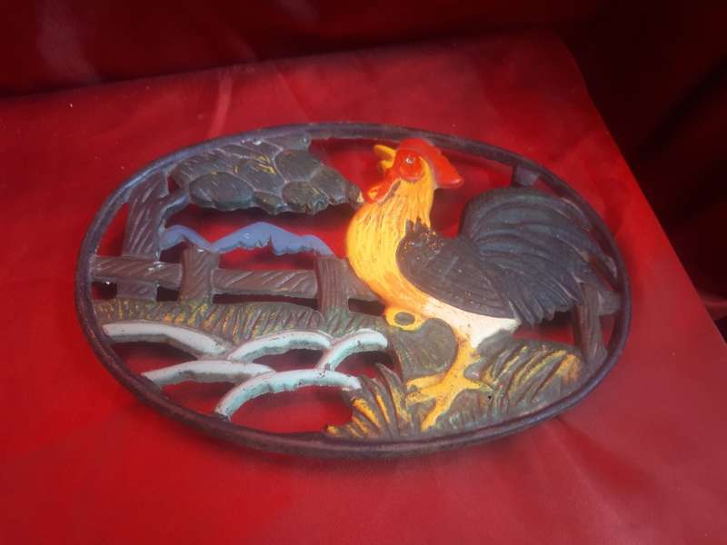 Vintage Cast Iron Trivet