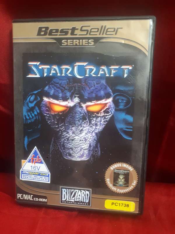 1997 - 2001 STARCRAFT PLUS BROOD WAR EXPANSION DISC