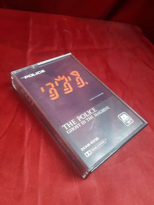 THE POLICE - GHOST IN THE MACHINE CASSETTE