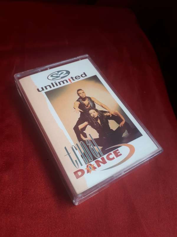 1993 2unlimited `tribal dance` CASSETTE