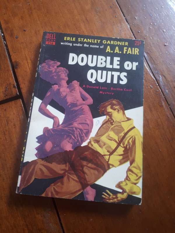 Vintage Dell Book #718 `Double or Quits` Paperback