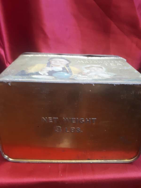 1900`s 3 LBS Mazawattee Tea Tin
