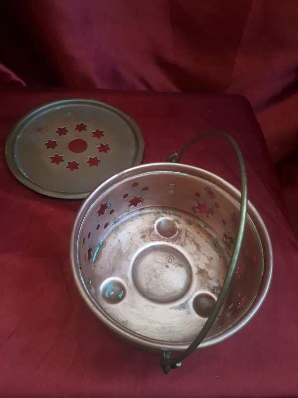 Highly Collectable Christian Wagner `Rein Kupfer` 1950`s Copper Portable Warmer