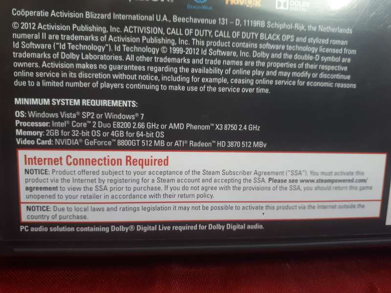 CALL of DUTY BLACK OPS II PC