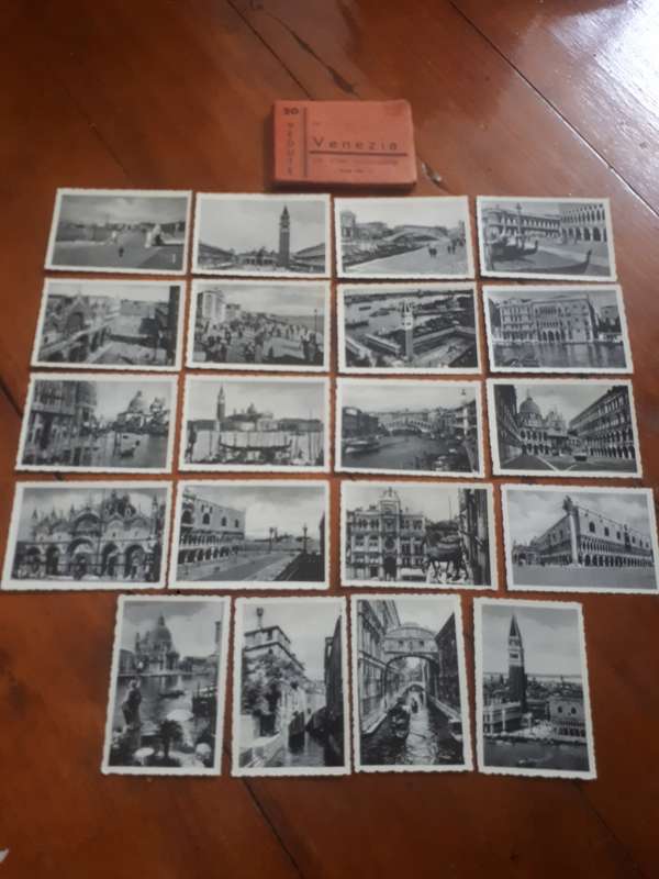 Complete Set of 20 Black & White Photos Venice 1941