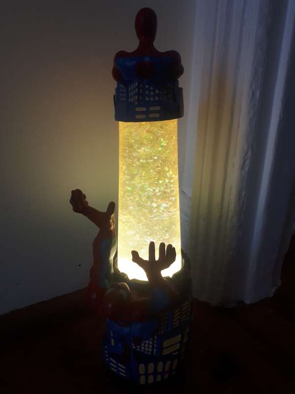 Limited Edition 2002 Marvel Spiderman Lava Lamp