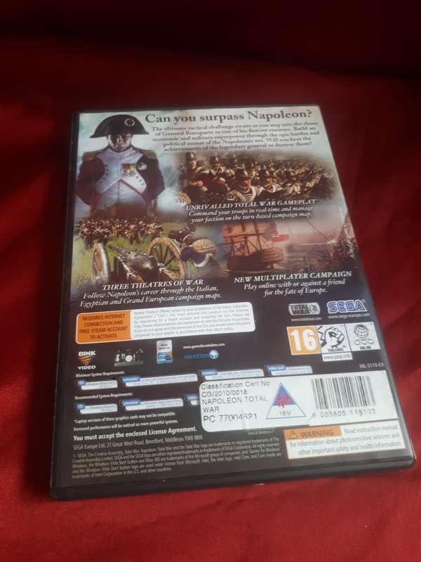 NAPOLEON TOTAL WAR PC