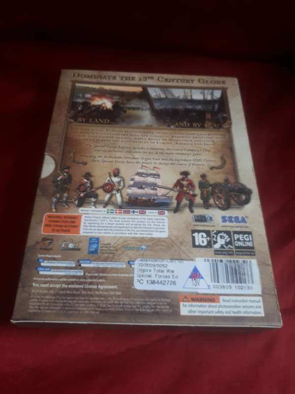 EMPIRE TOTAL WAR - SPECIAL FORCES BOXSET EDITION PC