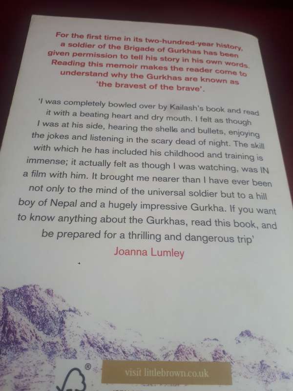 GURKHA - 2016 PAPERBACK