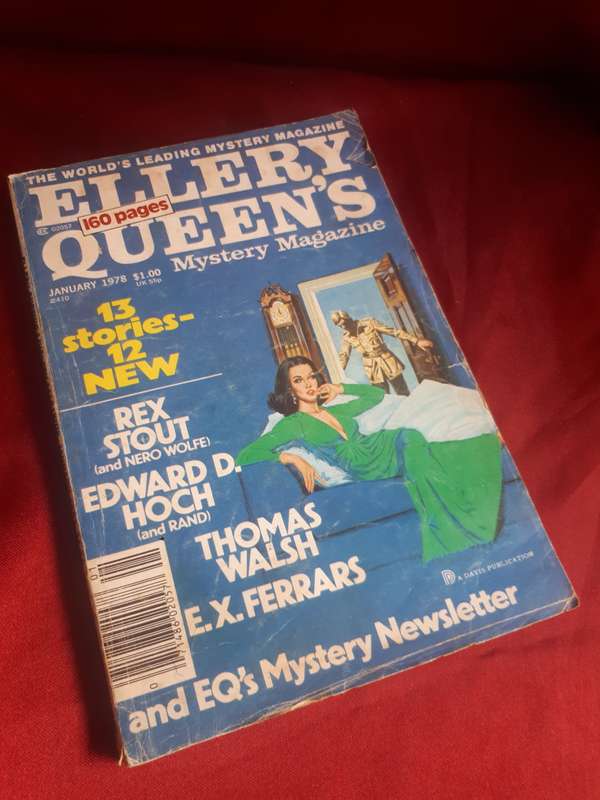 Jan 1978 #410 Ellery Queens Mystery Magazine