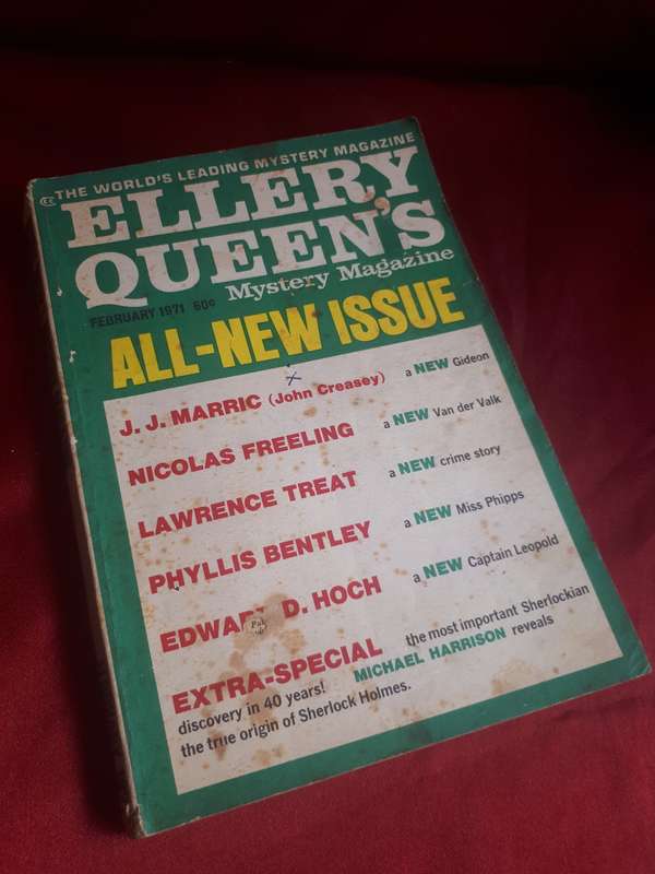 Feb 1971 #327 Ellery Queens Mystery Magazine