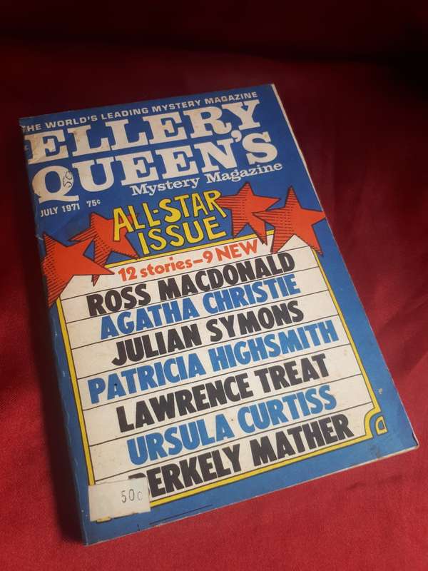 July 1971 #332 Ellery Queens Mystery Magazine