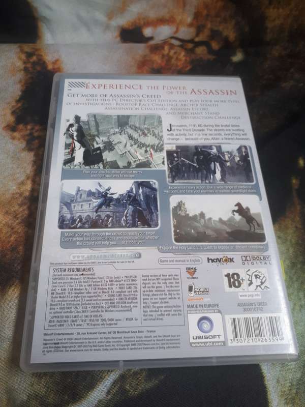 ASSASSINS CREED DIRECTORS CUT EDITION `PC