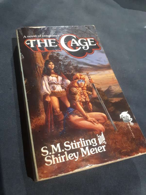 THE CAGE (STERLING/MEIER) 1991 PAPERBACK