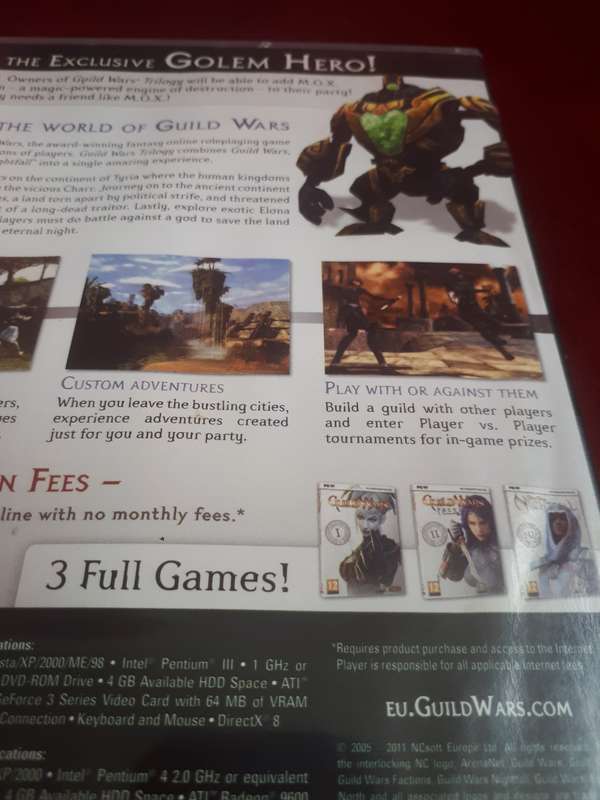 Guild Wars Trilogy `PC`