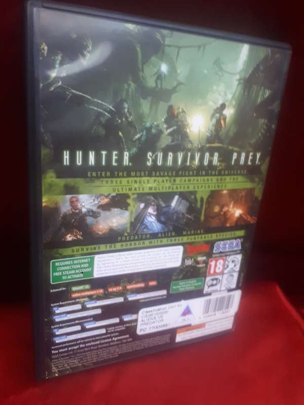 ALIENS VS PREDATOR `PC`