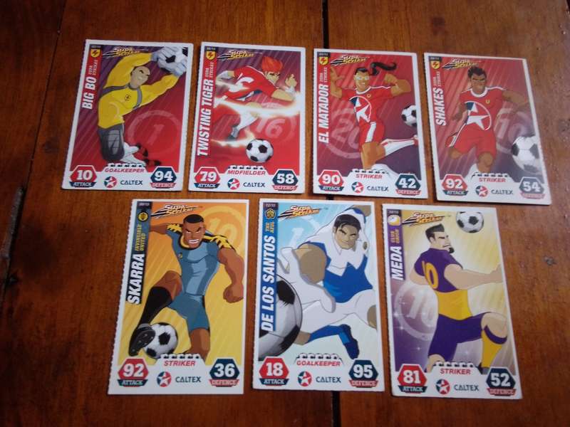 2011 CALTEX SUPA STRIKAS COLLECTORS CARDS 7/15
