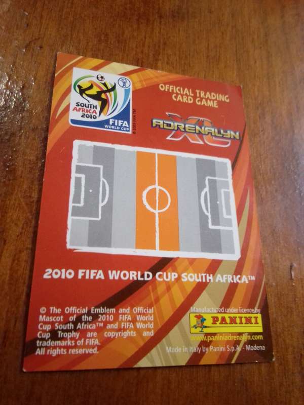 2010 FIFA WORLD CUP SA `DAVID BECKHAM` TRADING CARD