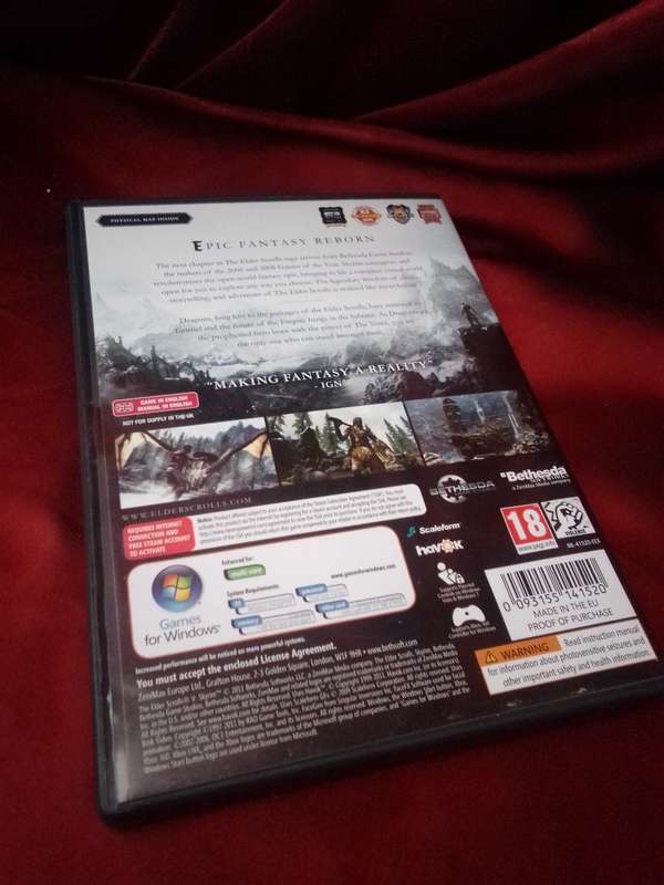 The Elder Scrolls V SKYRIM `PC`