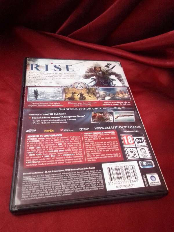 Assassin`s Creed III SPECIAL EDITION `PC`