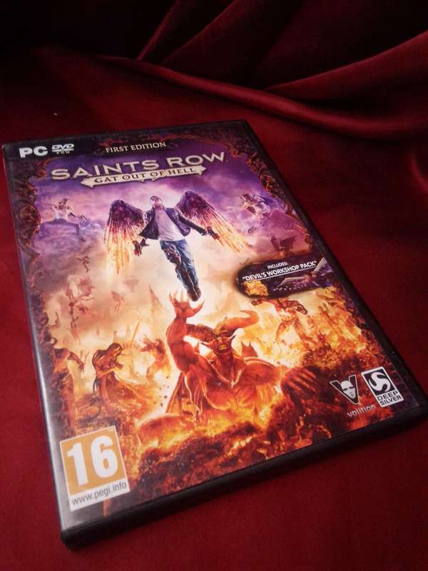 FIRST EDITION SAINTS ROW GAT OUT OF HELL `PC`