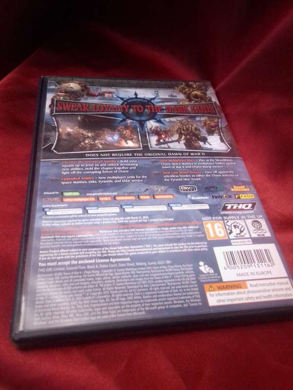 WARHAMMER 4000 DAWN OF WAR II CHAOS RISING `PC`