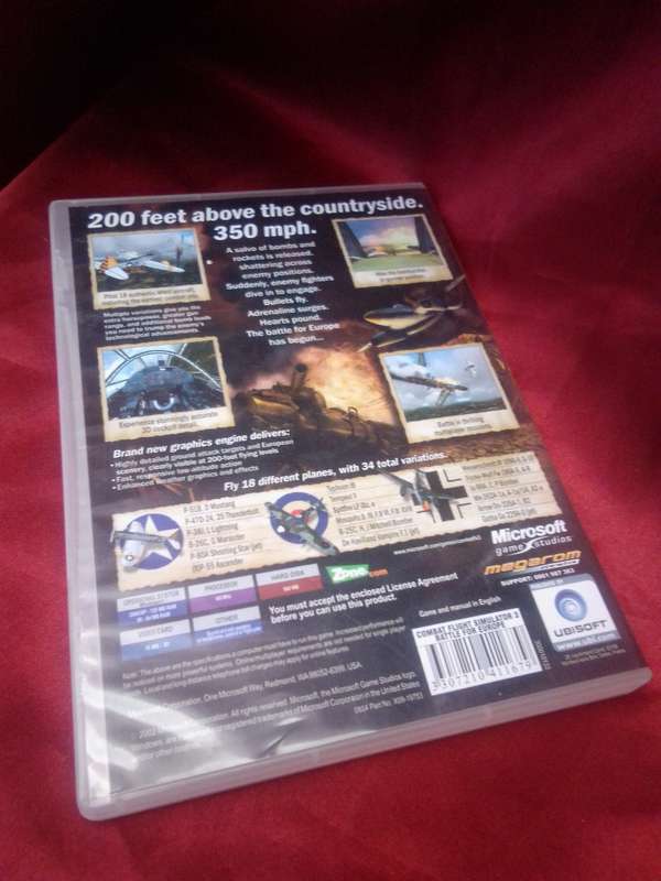 COMBAT FLIGHT SIMULATOR 3 BATTLE FOR EUROPE `PC`