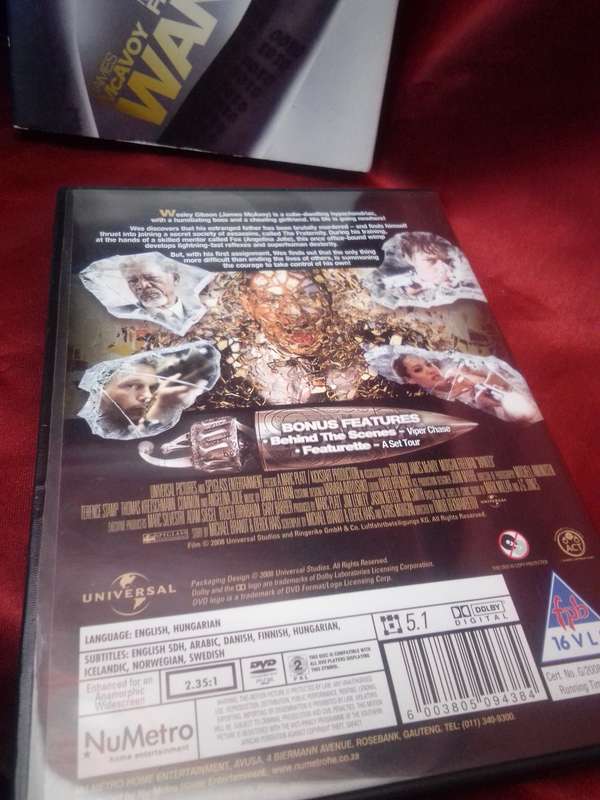 WANTED DVD