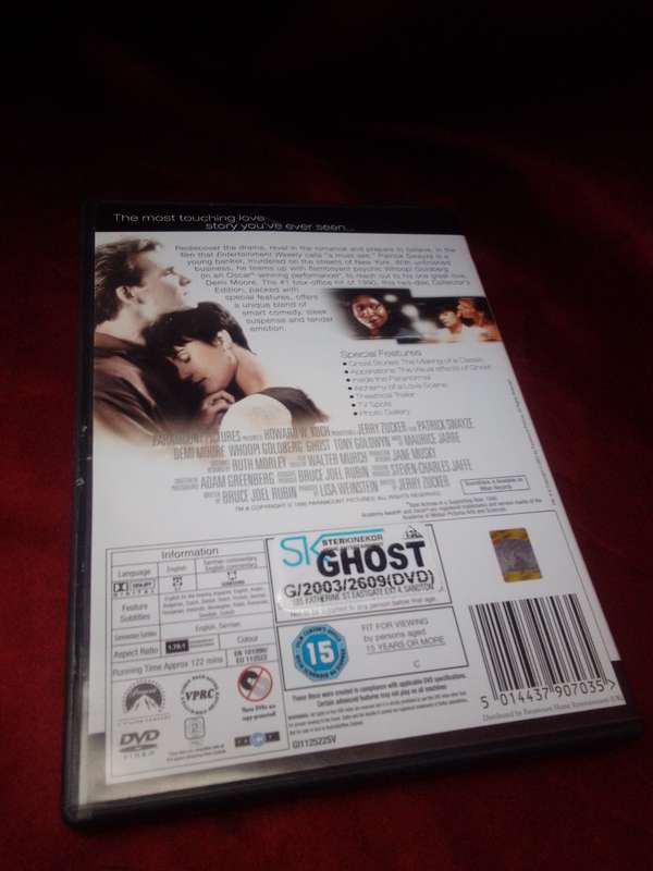 GHOST - 2 DISC SPECIAL EDITION DVD