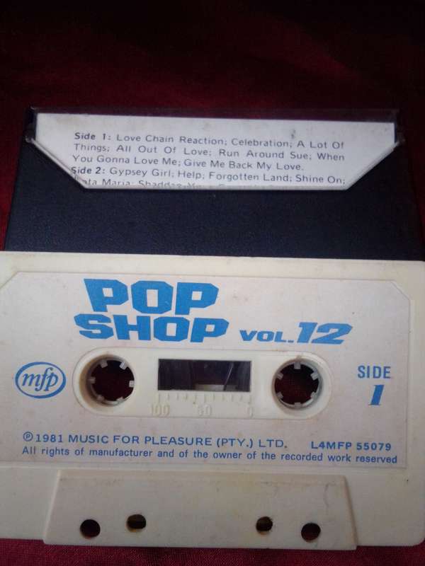 1981 POP SHOP VOL 12 CASSETTE
