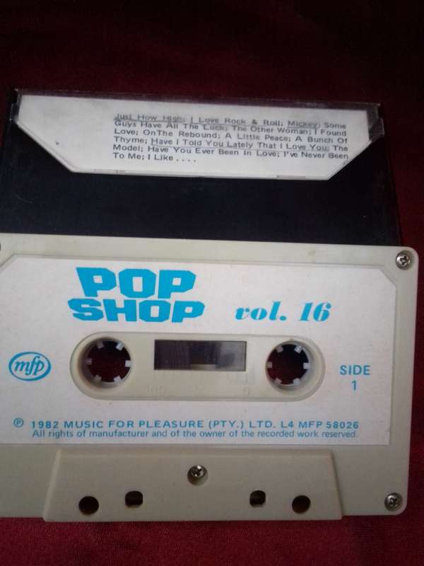 1982 POP SHOP VOL 16 CASSETTE