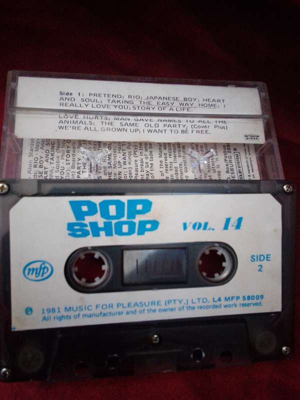 1981 POP SHOP VOL 14 CASSETTE