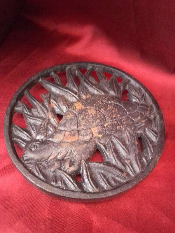 Vintage Turtle Themed Trivet