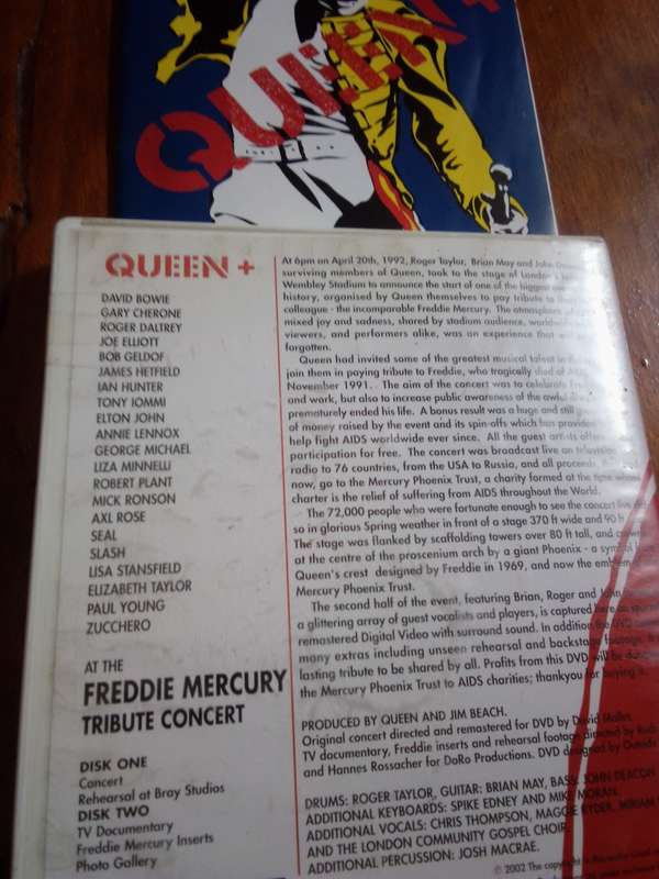 2002 Freddie Mercury Tribute Concert Special 10th Anniversary Edition