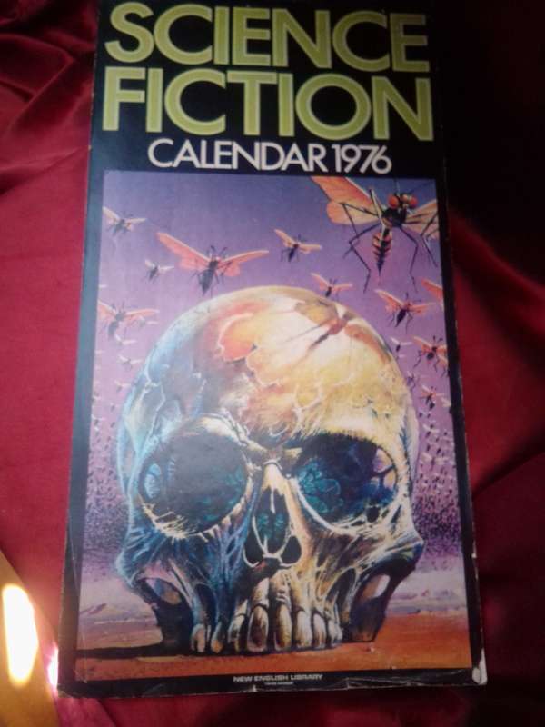 Rare Science Fiction Calendar 1976