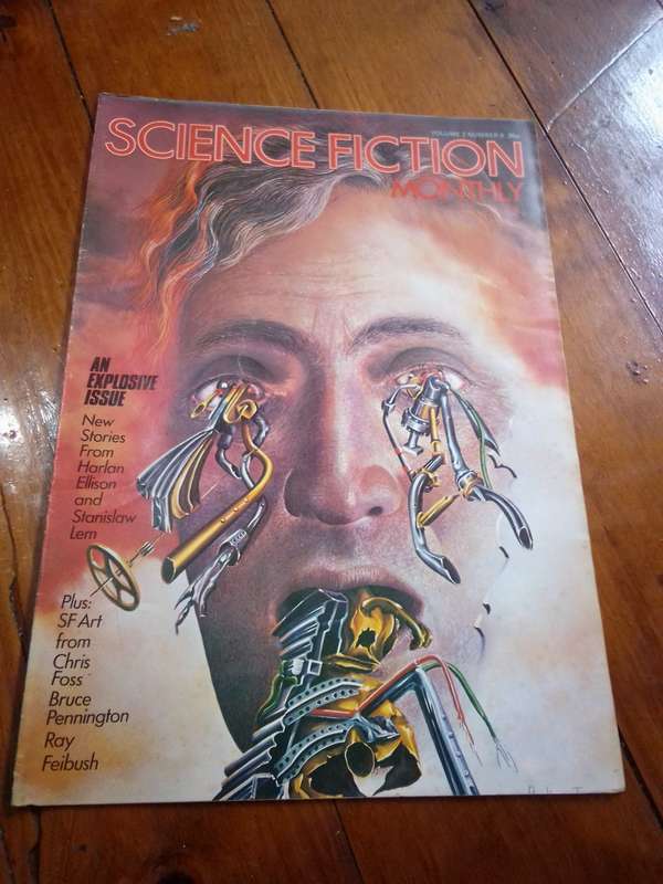 Rare 1975 Science Fiction Monthly Vol 2 #8