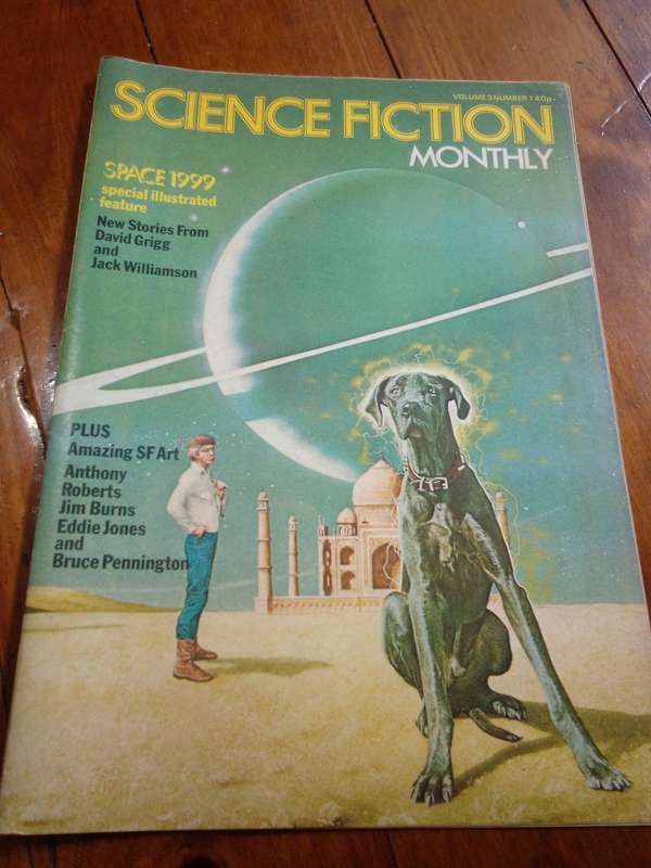Rare 1976 Science Fiction Monthly Vol 3 #1