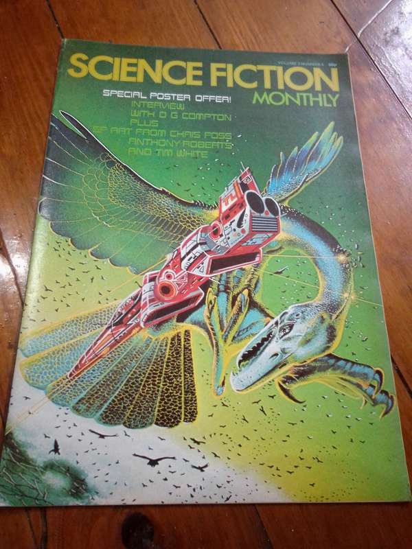Rare 1976 Science Fiction Monthly Vol 3 #4