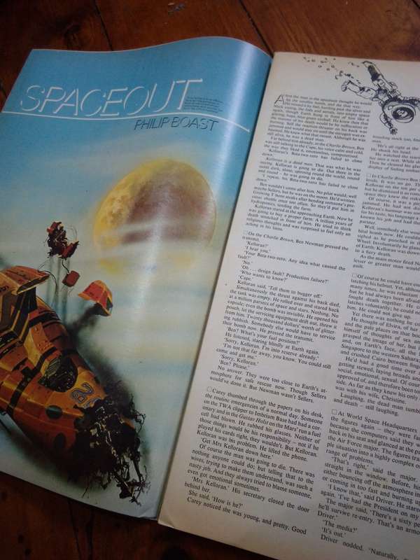 Rare 1976 Science Fiction Monthly Vol 3 #4