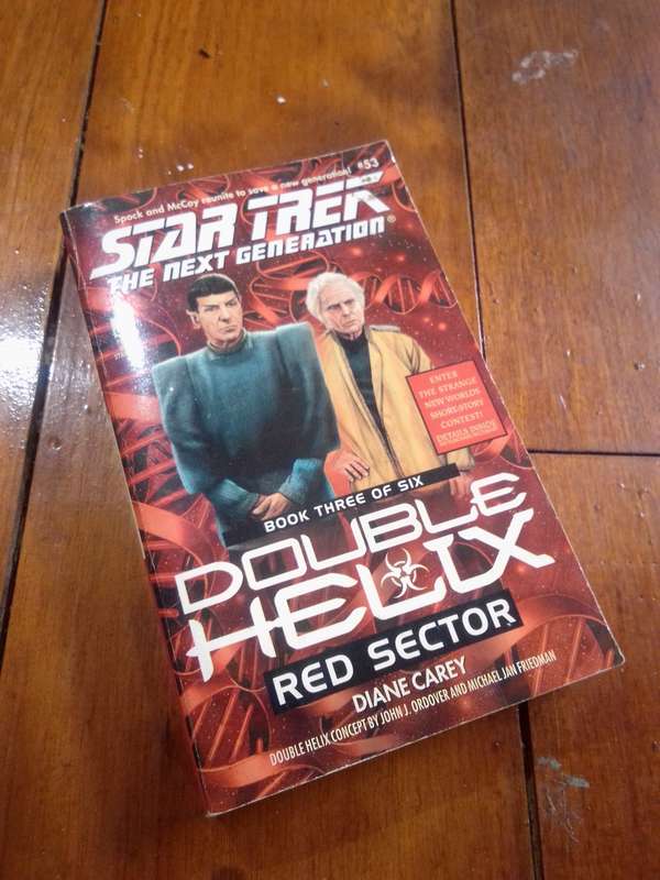 Star Trek TNG #53 (Book 3 of 6) Double Helix Red Sector