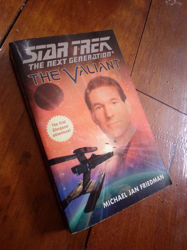 Star Trek TNG The Valiant - 2001 Paperback
