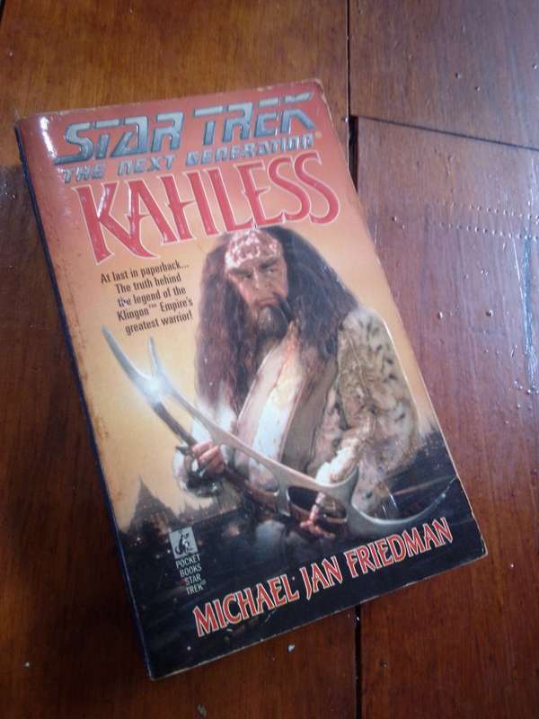 Star Trek TNG - KAHLESS 1997 Paperback
