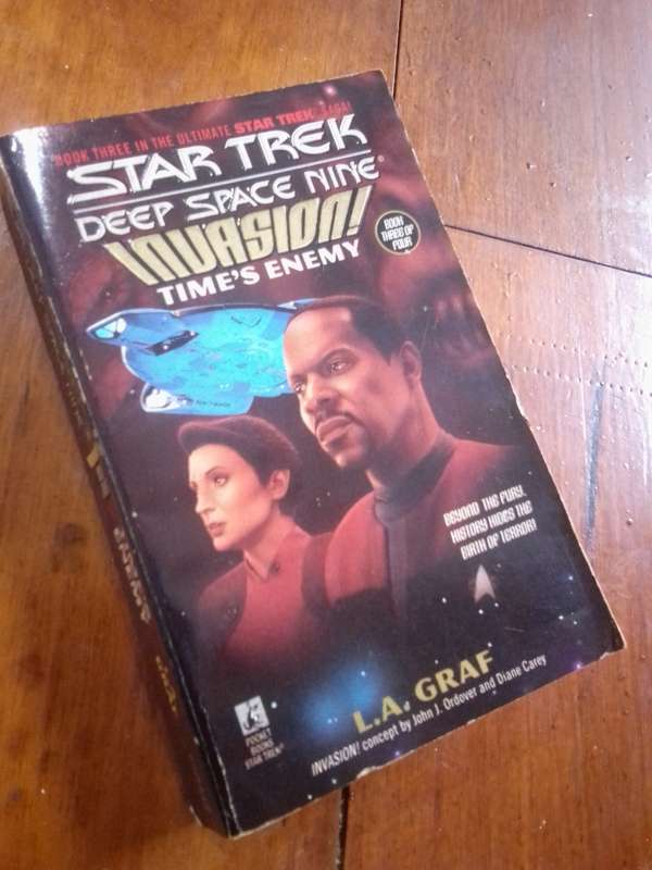 Star Trek DS9 Book 3 of 4 Invasion 1996 Paperback
