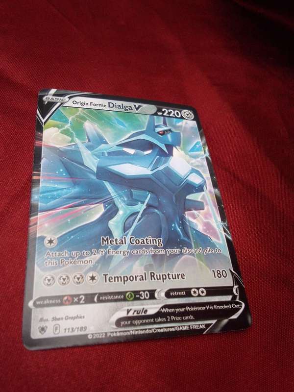 Pokemon Silver Tempest `Dialga`